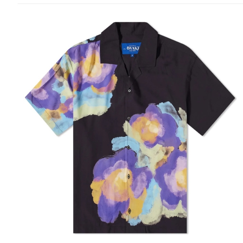 Awake Bouquet Camp Shirt size XL